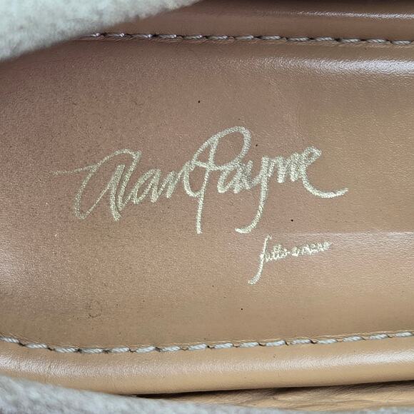 Alan Payne Gray Suede Casual Business Office Daily Driving Penny Loafer Mens 9 - Picture 15 of 16